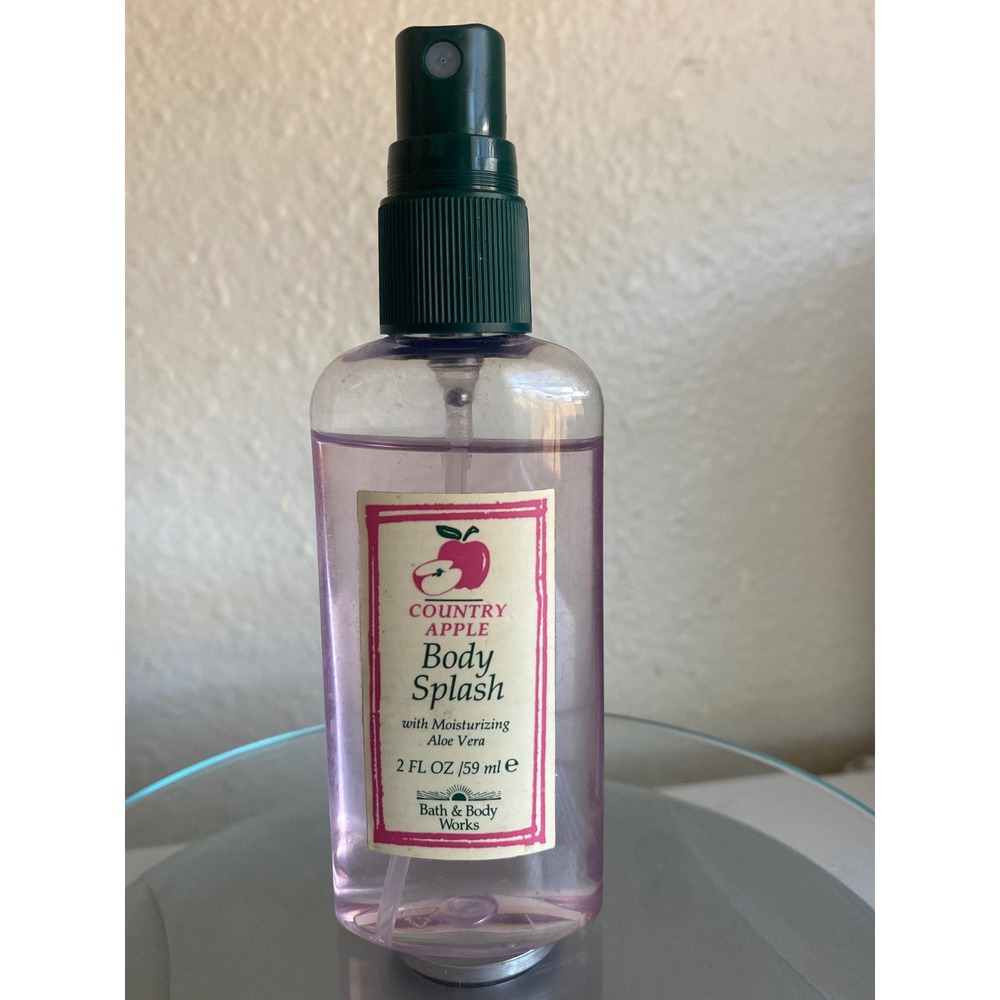 90's Bath & Body Works Country Apple Body Splash Mist Spray 2 fl oz Rare Vintage